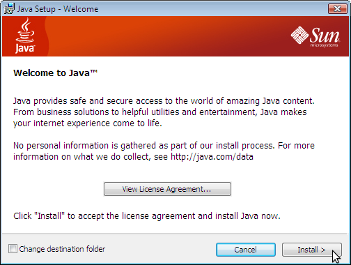 What Java Should I Have With Vista